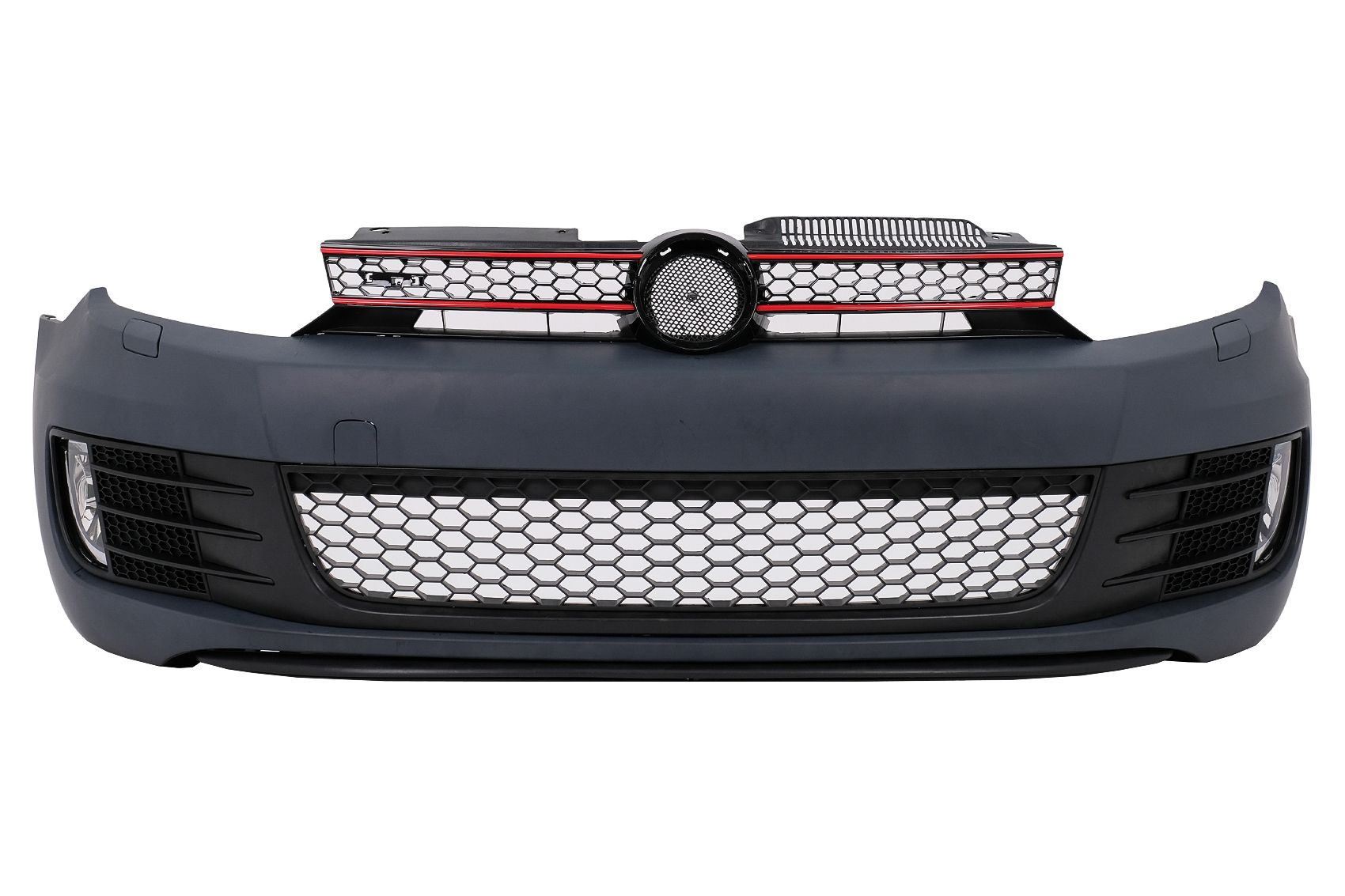 NordicParts | | Front Bumper suitable for VW Golf VI 6 Hatchback Coupe (2008-2013) GTI Look