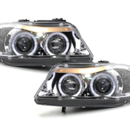 Ajovalot BMW 3 -sarja E90 E91 (03.2005-08.2008) Angel Eyes 2 Halo